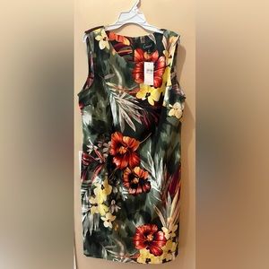 Short floral dress size 16 women’s